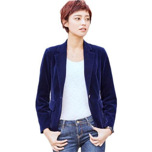 Женские бархатные пиджаки LDKVGSU China At AliExpress