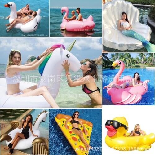 Hot-selling Thickened Environmental Protection PVC Floating Bed Inflatable Floating Row