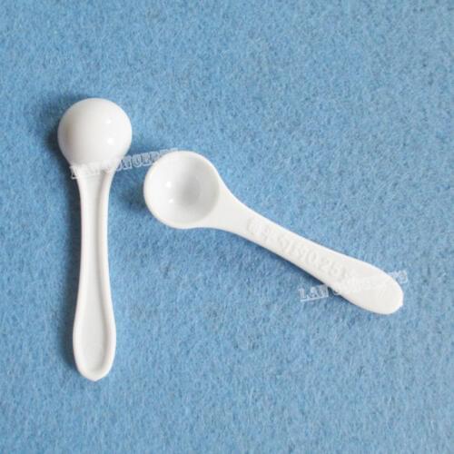 0.25g gram HDPE Spoon Plastic Measuring Scoop for medical milk powder Liquid - white 1000pcs/lot Free shipping wholesale
