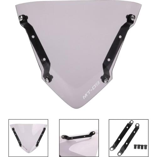 MT09 Windshield Windscreen For YAMAHA MT 09 MT-09 2014 2015 2016 Motorcycle Accessories Wind Deflectors Double Bubble 14 15 16