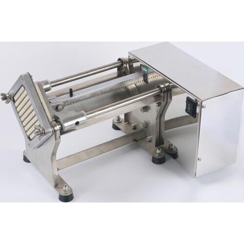 Stainless steel electric fries cutting machine household and commercial multifunctional fruit and vegetable cutting machine