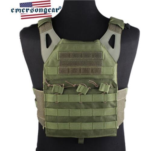 Emersongear JPC Plate Carrier Tactical Vest Body Armor Military Airsoft Combat CS Wargame Hunting Vest Swat vest Oliver