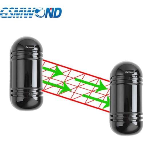 Wired Outdoor Waterproof Infrared Beam Detector, infrared barrier Detector for home burglar alarm system