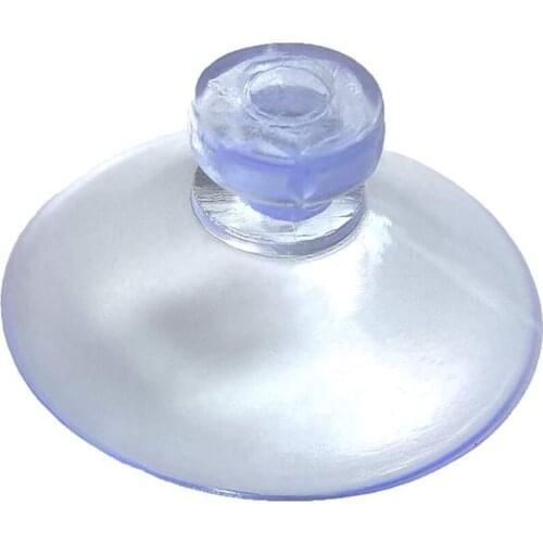 10pcs/50pcs Clear 20/24/30/35/40/45/50/55mm Sucker Suction Cups Transparent plasitc Mushroom Head Suckers Cup