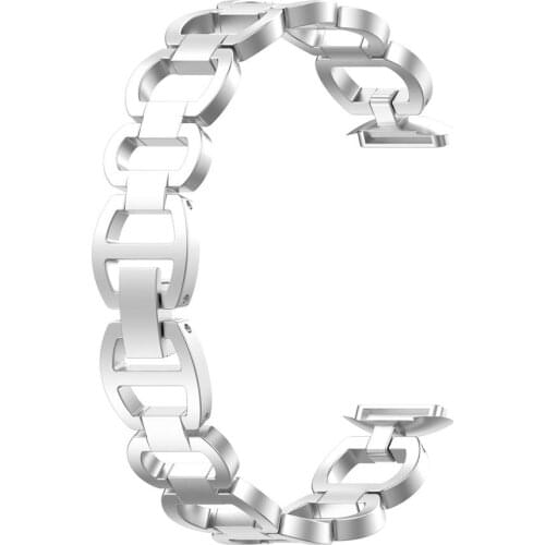 Stainless Steel Watch Straps Luxury Wristband For Fitbit Luxe Smart Bracelet Replacement Watchband For Fitbit Luxe Accessories