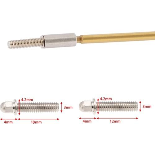 30x Stainless Steel M3 Hex Nut ,Round Bullet Cap Screws ,Socket Screwdriver Car DIY Parts for 1.9/2.2" Wheel