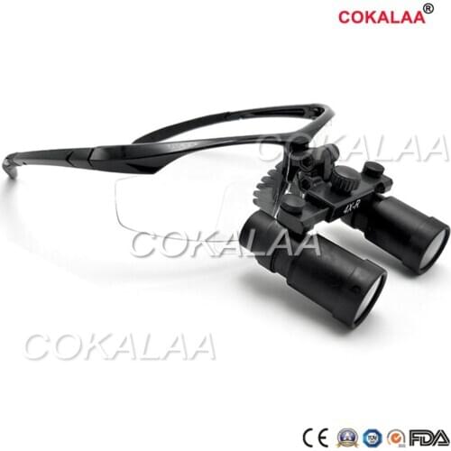 Dental Loupes High power magnifier Ultra-Light cokalaa medical loupes 4X Medical magnifying glass Surgical loupes
