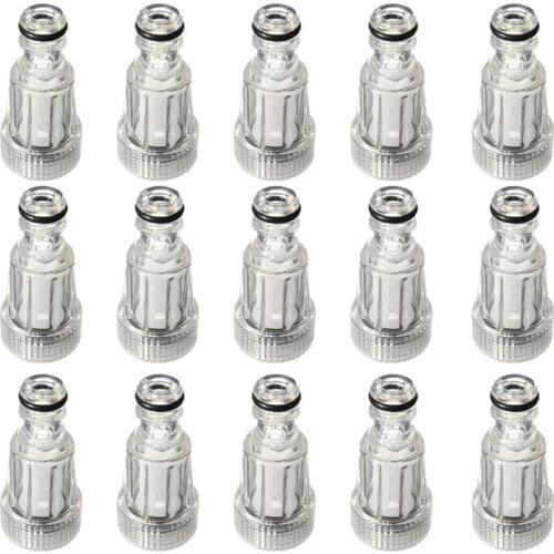 15Pcs for Karcher K2-K7 Series High-Pressure Car Washing Machine Water Filter Connection Washers Thick Foam Sud