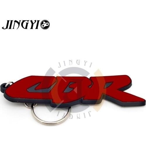 # 1729 For Honda cbr1000rr cbr 600 f4 cbr1100xx cbr 954 cbr650f Motorcycle Keychain Ring Motorbike Key Chain 3D Rubber Key Ring