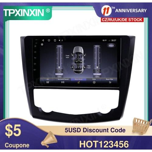 6+128G Android 10.0 For Renault Kadjar 2015-2017 Car GPS Navigation Radio Player Car Multimedia Player Head Unit Tape Recorder I