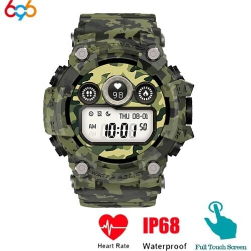 696 TRDT6 Smart Watch 2020 Newest Fitness Tracker Heart Rate Monitor Blood Pressure IP68 Waterproof T6 Smartwatch Sports for IOS