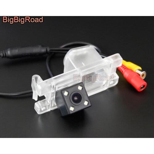 BigBigRoad For Mitsubishi L200 Triton 2015 / Pajero Pinin TR4 iO America Version Car Rear View Backup Parking CCD Camera