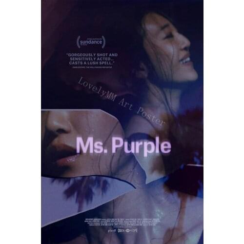 D1073 Ms. Purple Movie Classic Marvellous Silk Fabric Poster Art Decor Indoor Painting Gift