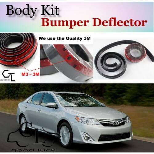 For TOYOTA Camry Solara Mark V Bumper Lip / TOP Gear Fans Spoiler Deflector For Car View Tuning / TOPGEAR Body Kit / Strip Skirt