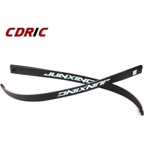 For F179/F177 High Quality Take Down Recurve Bow Limbs 30-50 lbs for With Maple Wood Backed High Strength Fiberglass Limbs