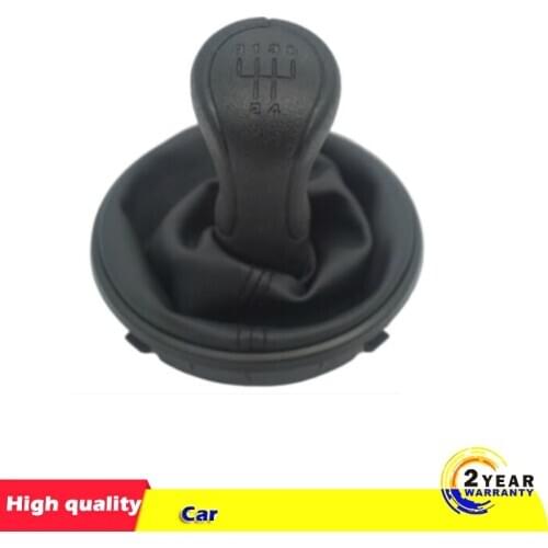 For Skoda Fabia 2 MK2 Combi Scout 2007 2008 2009 2010 Car-Styling 5 Speed Gear Stick Shift Knob With Leather Boot