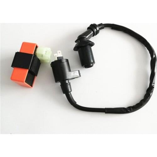 Motorcycle Ignition Coil CDI Set for GY6 HONDA ATV ATC XR CRF TRX 50cc 70cc 125cc Engines Moped Scooter ATV Quad Motorcycle