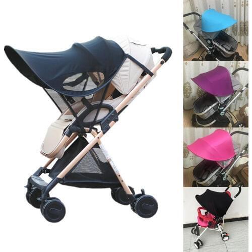 Sun Visor Carriage Sun Shade Canopy Cover for Baby Prams Stroller Buggy Pushchair Cap Hood -17 NSV775