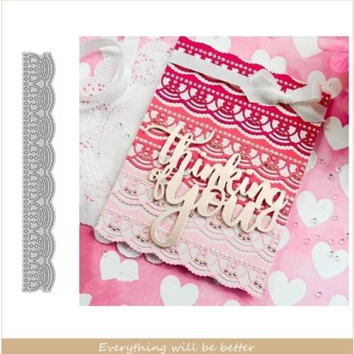 Lace Round Layered Pattern Irregular Figure Metal Cutting Dies DIY Scrapbook Craft New Stencils Make Cards Handmade Hot Selling