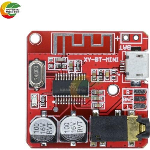 Ziqqucu Newest Mini MP3 Lossless Decoder Stereo Output Board Car Speaker Amplifier Circuit Board Module 3.7V 5V