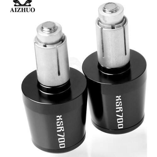 XSR700 Motorcycle Accessories Handlebar Grips Hand Bar End 7/8"22mm Hand Cap FOR YAMAHA XSR700 XSR 700 ABS 2016