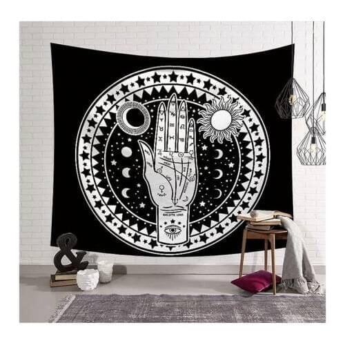 Buddha Hand Wall Tapestry