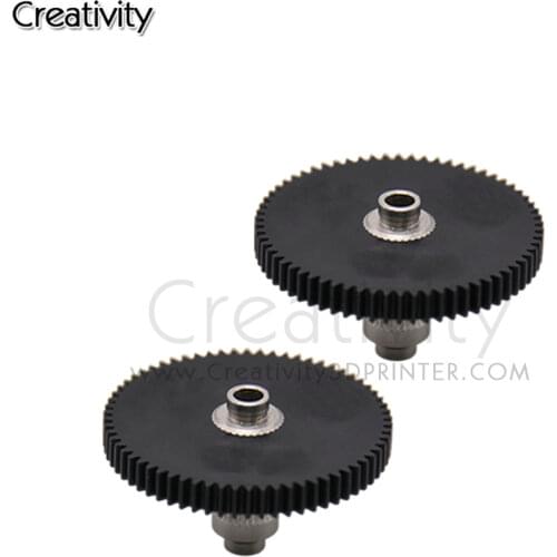 New Titan Extruder Feeder Gear Extrusion Wheel Titan Extruder Metal Gear (Hardened Steel & Plastic) for Titan Extuder Feeder