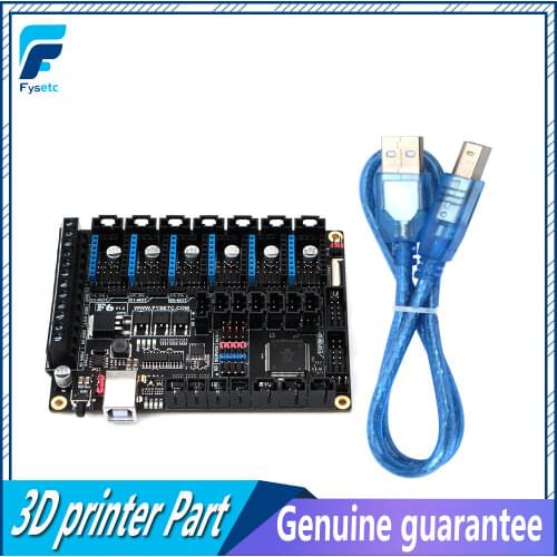 FYSETC F6 V1.3 Board ALL-in-one Electronics Up to 6 Motor Drivers For TMC2130 SPI Free VS SKR V1.3 S6 For 3D Printer CNC Ender 3