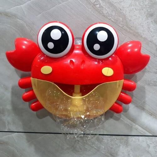 Bubble Machine, Baby Toddler Bath Bubble Machine, Big Frogs Bubbles Automatic Kids Swimming Water Toys Bath Toy with Music