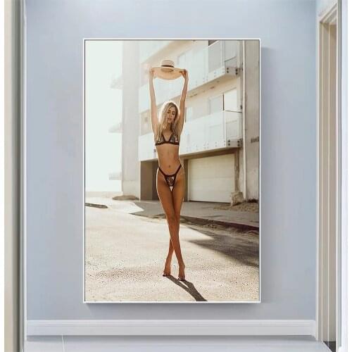 Silk Cloth Wall Poster Kari Cassandra Riley Sexy Model Star Art Home Decoration Gift