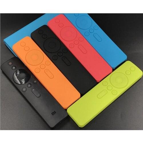 1pc Silicone Remote Control Cover for Xiaomi TV 4A Box Anti-slip Anti-fall Remote Control Case Holder Dustproof Protective Cover