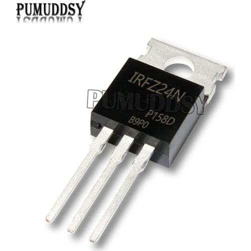 10PCS IRFZ24 IRFZ34 IRFZ44 IRFZ46 IRFZ48 Transistor TO-220 TO220 IRFZ24PBF IRFZ34PBF IRFZ44PBF IRFZ46PBF
