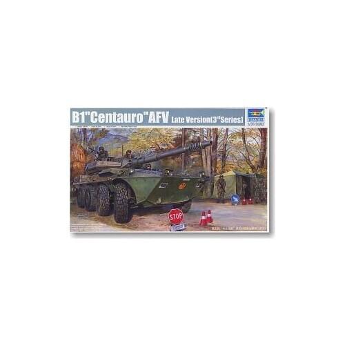 Trumpeter 1/35 scale model 00387 Italian B1 Squadron 8X8 wheeled armored reconnaissance vehicle late type