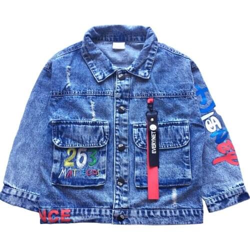 Y5Y6 Denim Jackets For Boys
