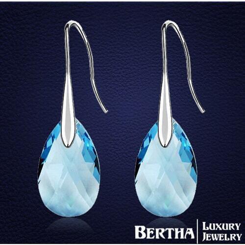 Promotion Luxury Statement Earrings For Women Crystals from Swarovski High Quality Drop Earings Party Wedding Jewelry