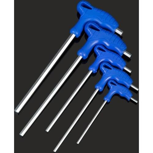 1pc Wrench Long Arm Star Torx Allen Hex Key Wrench Spanner Hexagon T Type Wrenches Bicycle Repair Tools