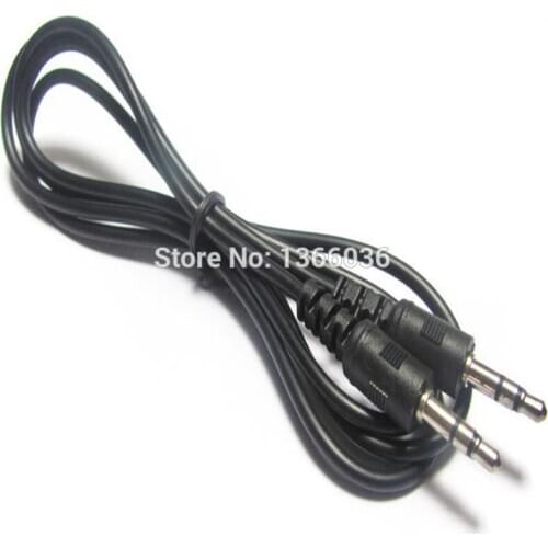 100pcs/lot 3.5mm Audio Cable 1.5M male to male Car AUX Cabel 3.5 mm Jack Phone Extension Cable for Car Tablet Smartphone
