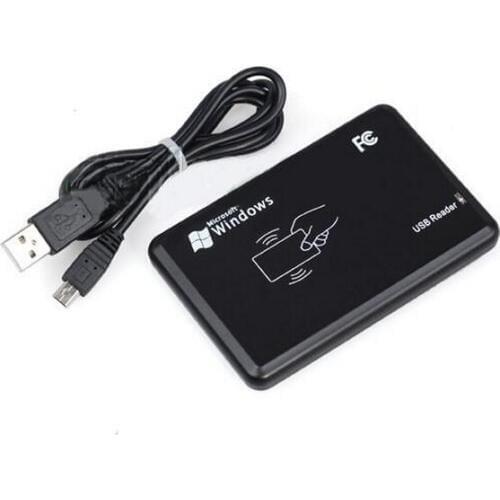 13.56Mhz RFID Card Reader USB Proximity Sensor Smart IC 14443A Cards Reader For Access Control