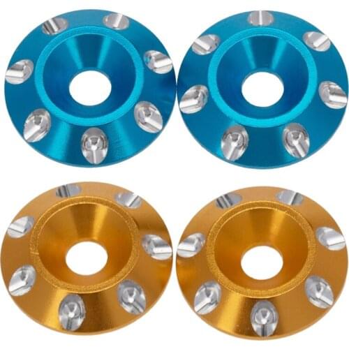 2Set Metal Tail Wing M3 Countersunk Screws Washers For 1/10 Scale Off Road Buggy Monster Truck RC Dift Cars,9 & 1