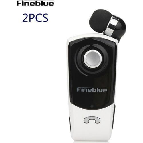 2pcs Fineblue F960 Wireless Bluetooth Earphone Earbuds Handsfree Mic Calls Remind Headset Vibration Wear Clip Driver Headphone