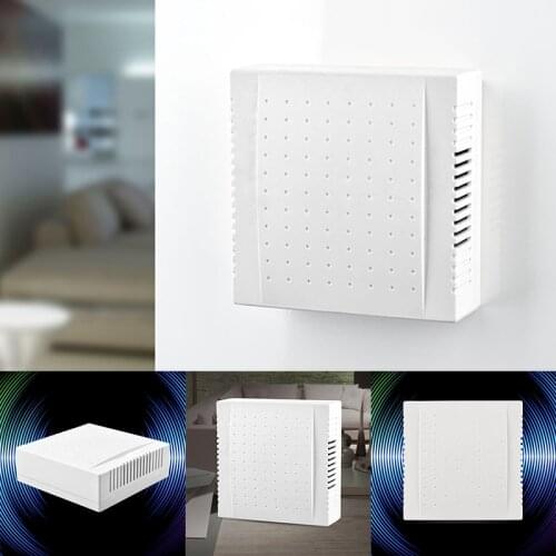 220V Hotel Office Home Wired Door Bell Panel White Hight Quality Doorbell Din Don Household Door Hardware
