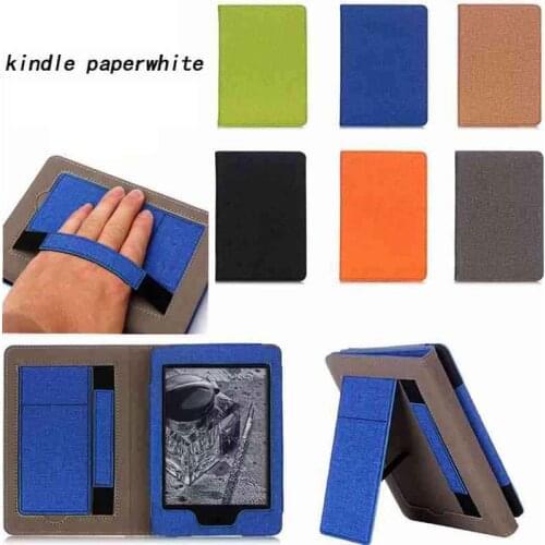 For Amazon Kindle Paperwhite 4 Case 2018 Anti-fall Stand PU Leather Flip Cover for Kindle Paperwhite 2012 2013 2015 2016 Version