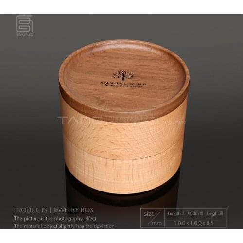 TANG Wooden Storage Case New Womens Diamend Jewelry Boxes Case Organizer Ladies' Package Bracelet Case