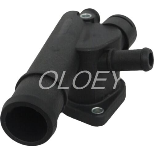Auto cooling system thermostat housing thermostat cover Thermostat Coolant Water Outlet 038121132D For AUDI A3
