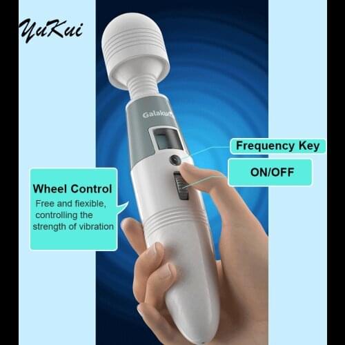 Powerful Female Sex Toys Magic Wand Vibrators G Spot for Women Superspeed Clitoris Stimulator Masturbation Massager USB Charging