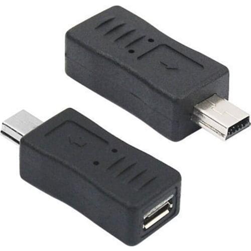 Mini USB Male to Micro USB Female B Type Charger Adapter Connector Converter