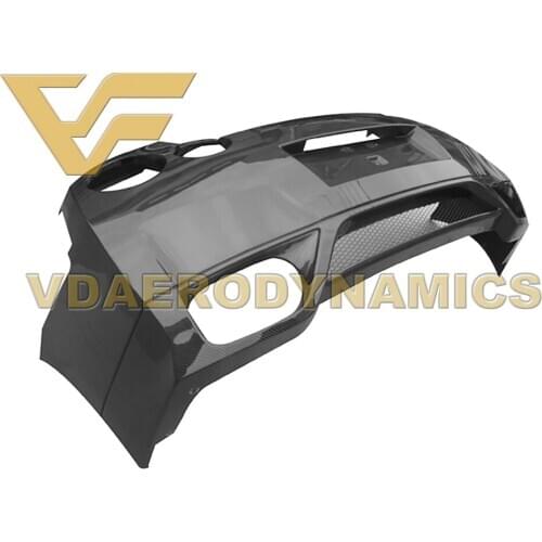 Suitable For 08-11 Nissan GT-R R35 GTR VAD-OEM Carbon Fiber Rear Bumper Body Kit - Fiberglass available