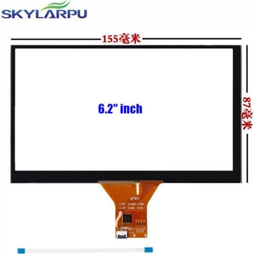 Skylarpu fleet sales 6.2'' 6.95" 7'' 8'' 9''inch Capacitive Touch GPS car navigation Touch screen panel Glass (Support android)