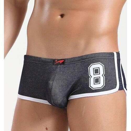 Sexy Mens Shorts Underwear Soft Boxers Cotton Boxer Men Solid Boxer Shorts Plus Size Boxers Mens U Pouch Underwear