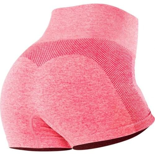 Sports Women Yoga Shorts High Waist Breathable Nylon Breathable Tummy Control Gym Athletic Shorts Training Yoga Clothing